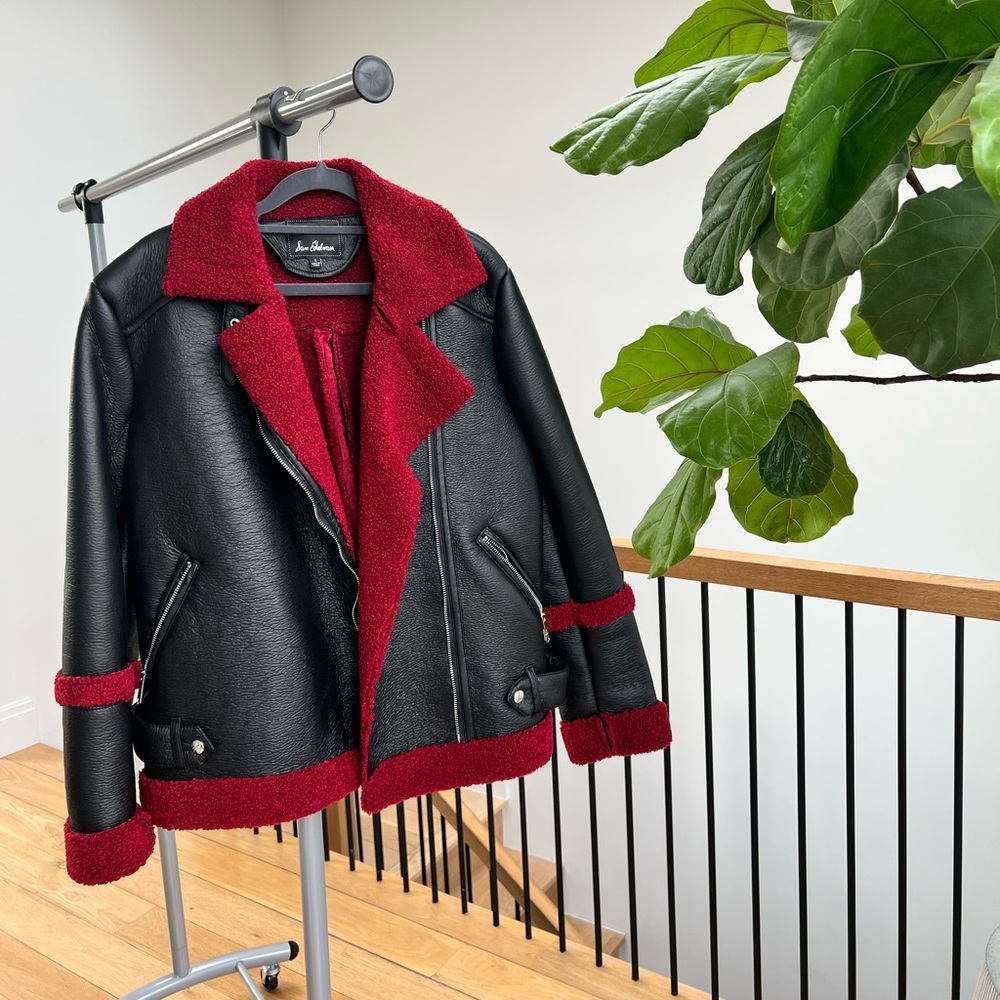 Sam Edelman leather coat